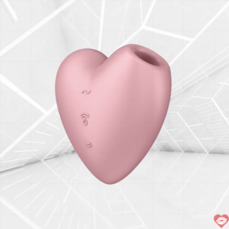 Satisfyer Cutie Heart Air Pulse Tim Rung Âm Đạo