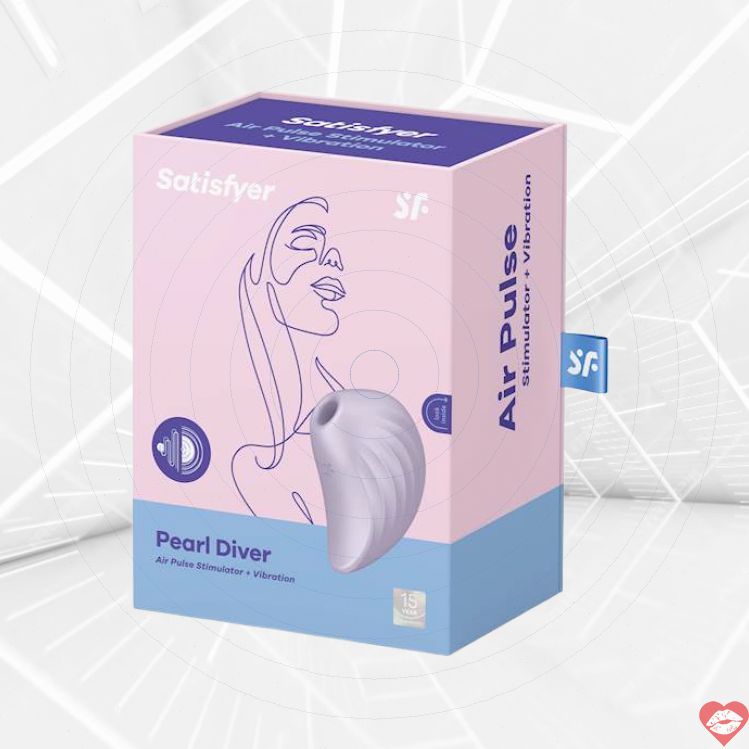 Satisfyer Pearl Diver Air Pulse Clit Rung Ngọc Trai
