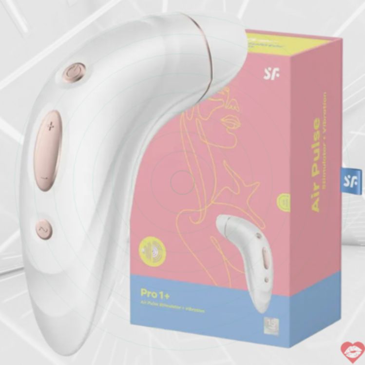 Satisfyer Pro Plus Hút Rung Âm Tinh Hoàn 2 Motor