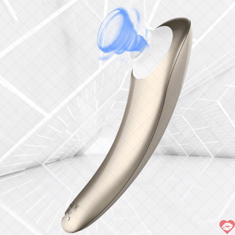 DIBE Crescent Hút Rung Vàng Hồng Ergonomic Siêu Đẹp