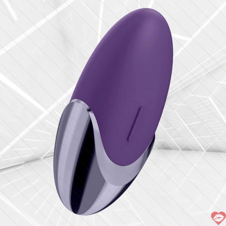 Satisfyer Purple Pleasure Máy Rung Lưỡi Đánh Âm Hạch Siêu Mạnh