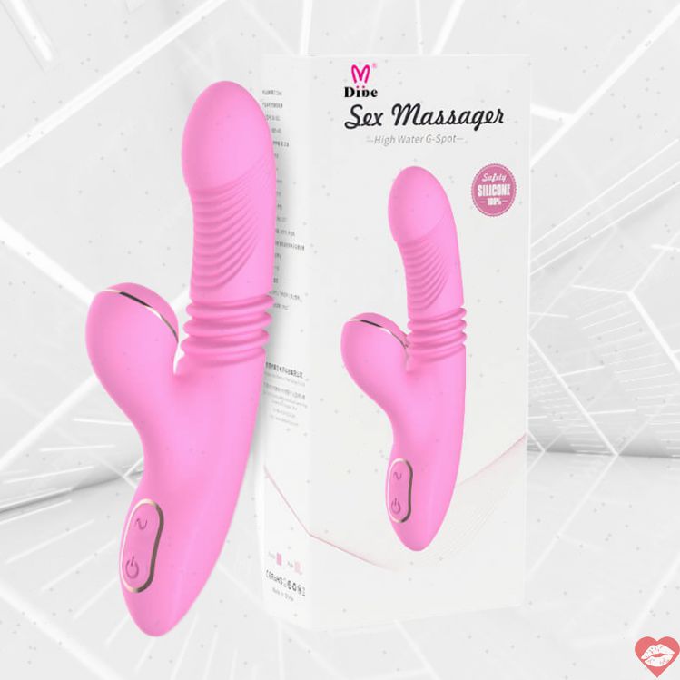 Dildo Olivia Dibe Hút Giãn G-Spot Nóng Rung