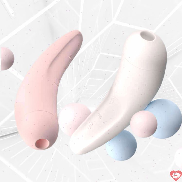 Satisfyer Curvy 2+ rung hút điều khiển app control máy massage âm vật điểm G cao cấp 