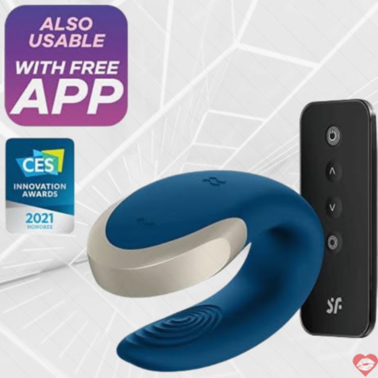 Vibe đôi Satisfyer Double Love app G-spot