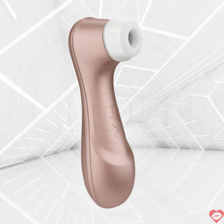 Satisfyer Pro 2 Hút Rung Âm Hạch Vàng Hồng