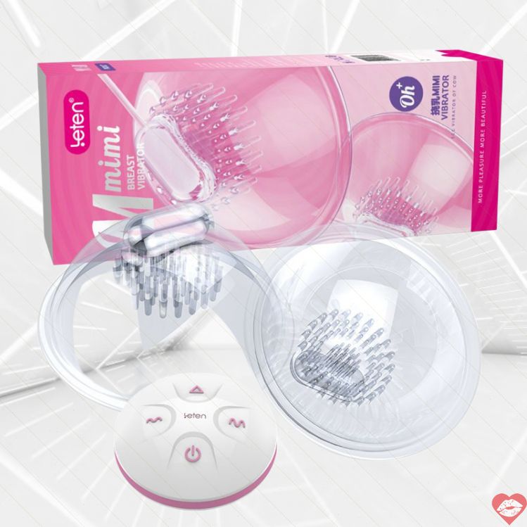 Leten MIMI Bơm Ngực Vibe Hút Thức Tỉnh Ham Muốn Nóng 