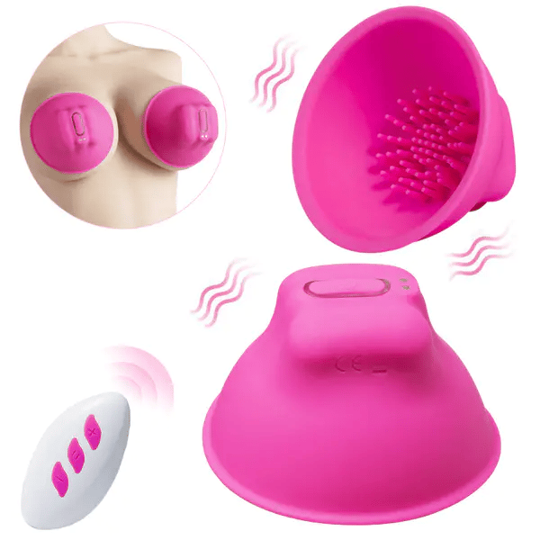 Aixiasia Nipple Suckers Hút Rung Vú Massage Khoái Lạc 