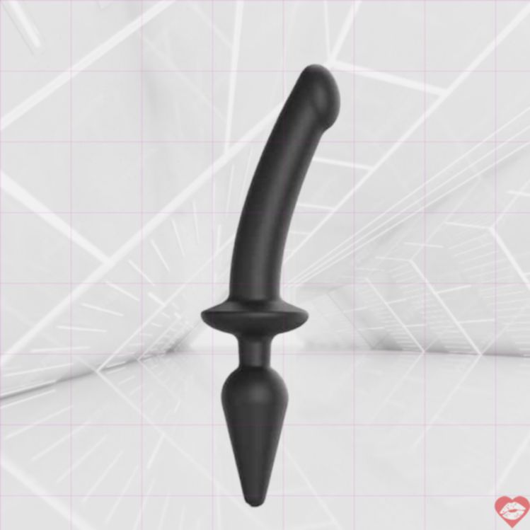  Phân phối Fallo Plug 2in1 Strap-On Switch L Đen 30cm  giá tốt 