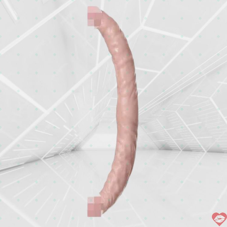 Toyfa RealStick Double Dildo 42.5cm, Da Thật Phiêu Lưu Cặp Đôi 