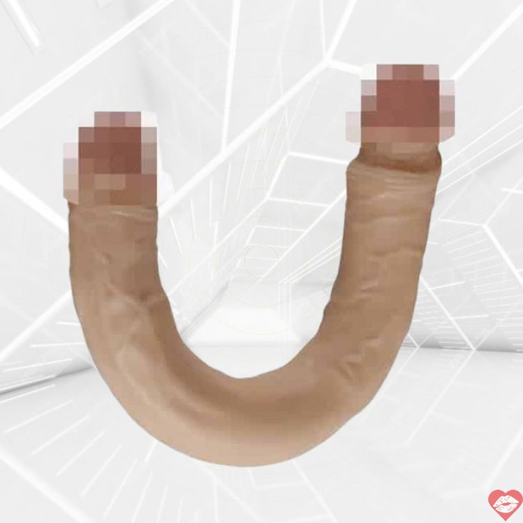 Dildo Đôi TPE Real 39cm Chia Sẻ Vui Thực Tế 100% 