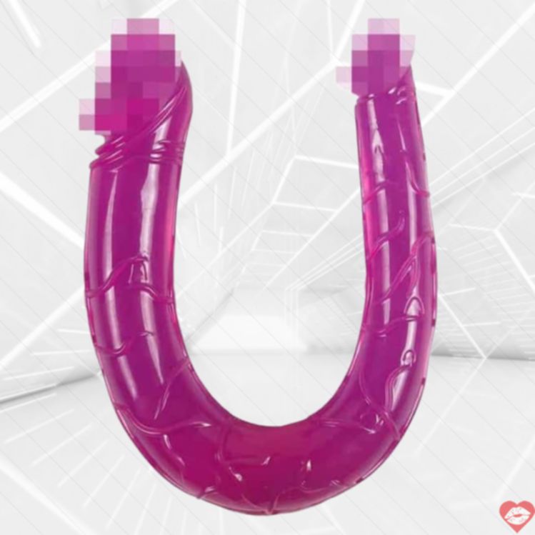 Double Dildo Hot Planet Clementine 40cm Hồng Đỉnh Cao 