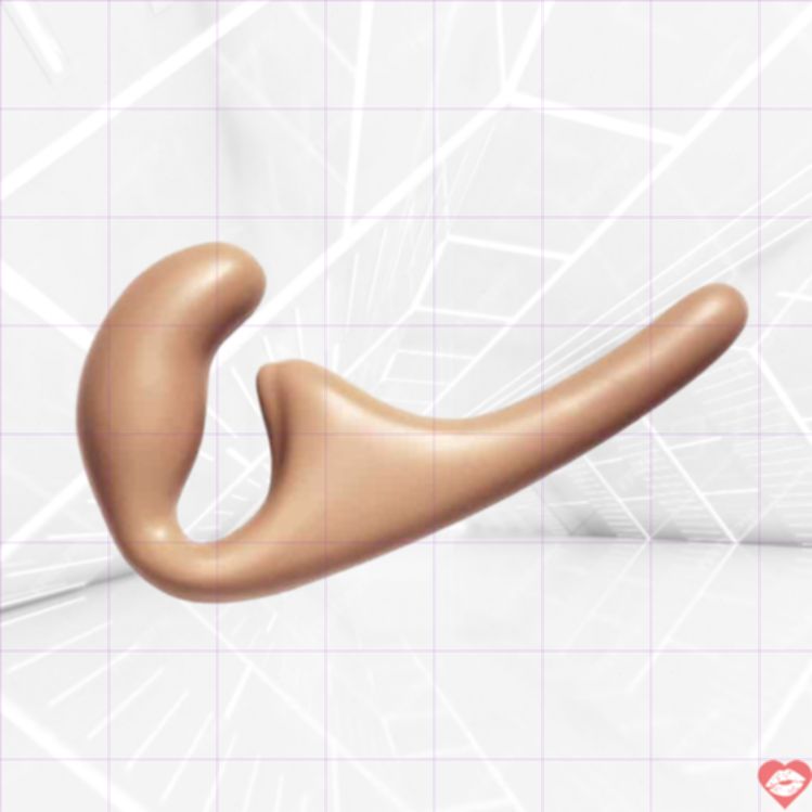 Đai Đeo Anal Lola Natural 20.5cm Silicone Siêu Mịn 3cm Không Dây 