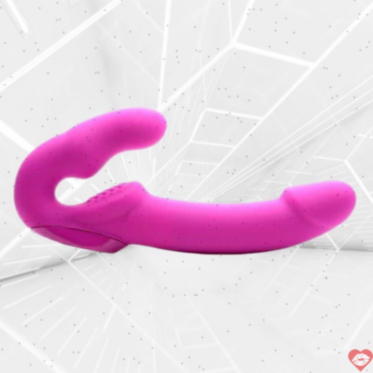 XR Evoke Strap-On Rung Hồng 24.7cm Đôi Lứa 