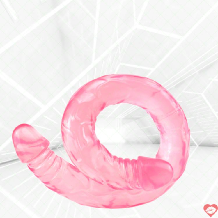 Dildo Đôi Hồng 55cm Dài Cặp Đôi Siêu Mãnh Liệt 