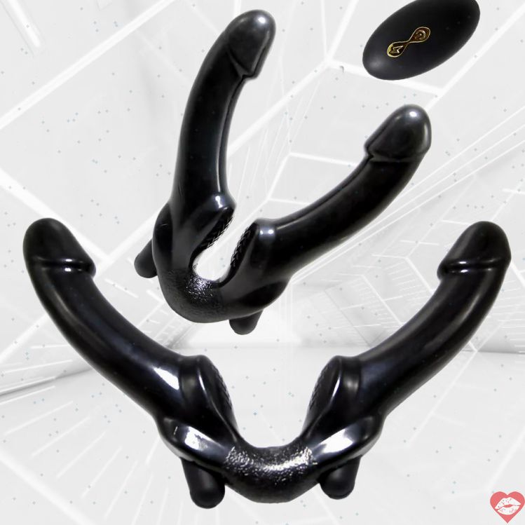 Dildo Đôi Remote Rung 10 Tần Đa Năng Nâng Tầm 