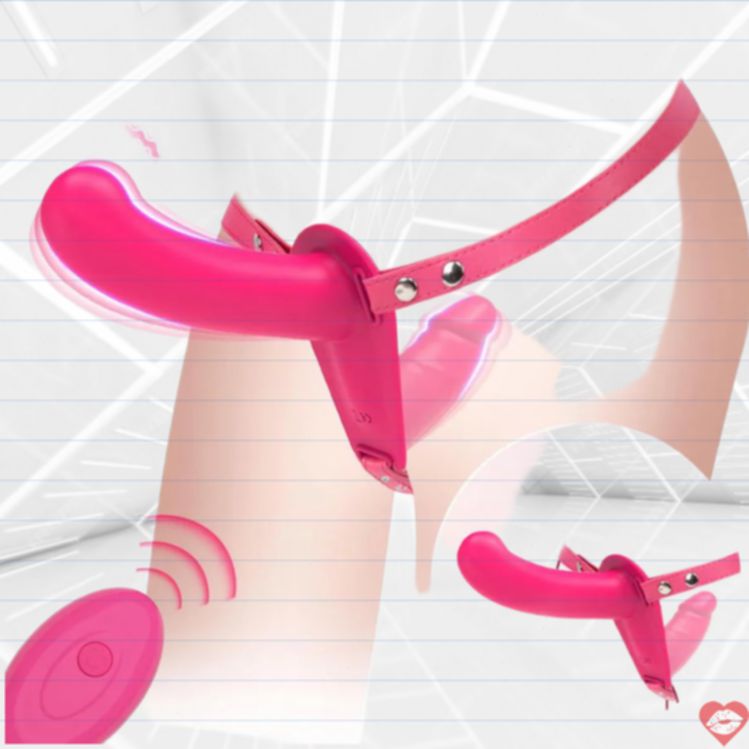 Strapless Strap On Rung Nhỏ Đa Năng Không Dây Siêu Sướng 