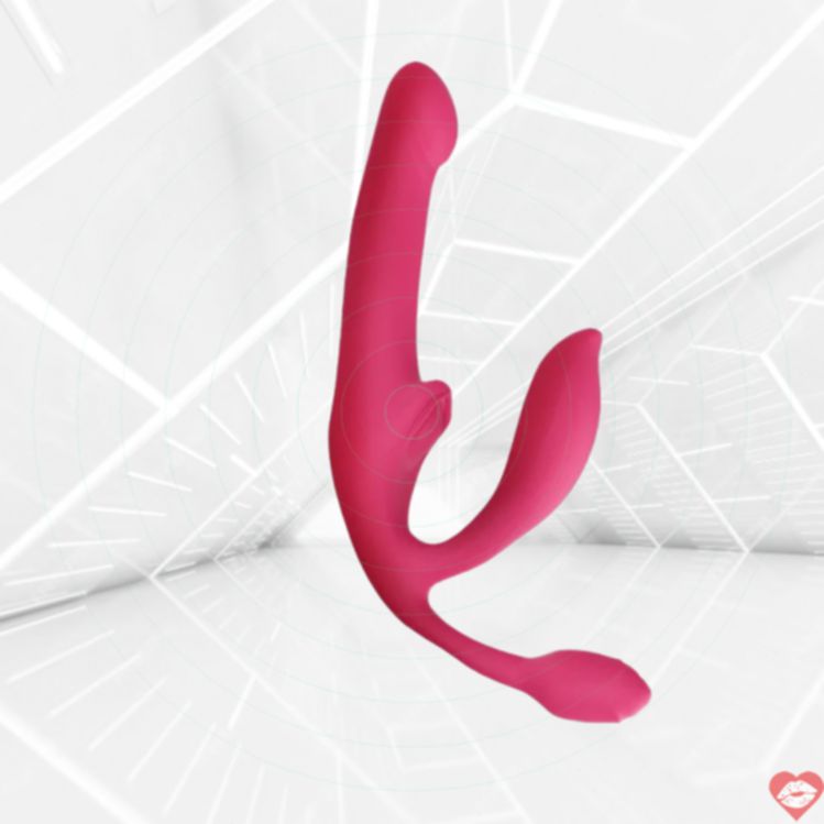 Pink Thrust Strapless Dildo Rung Nở Hút Strap-on Hoàn Hảo 