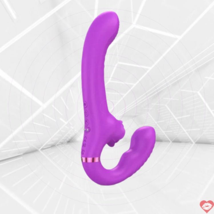 Dildo Đôi Không Dây Kích Âm Vật Hợp Đôi 