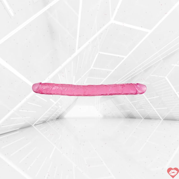 Địt Đôi Jelly 14 Inch – TPE Uốn Dẻo, Khoái Lạc Vô Tận 