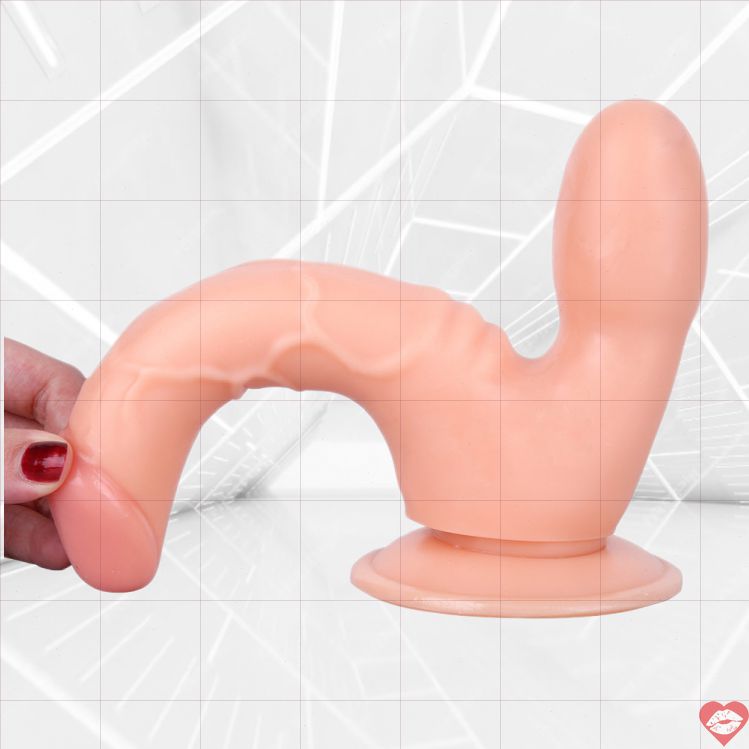Double Penis Dildo Flexible G-Spot Linh Hoạt Đa Khoái 