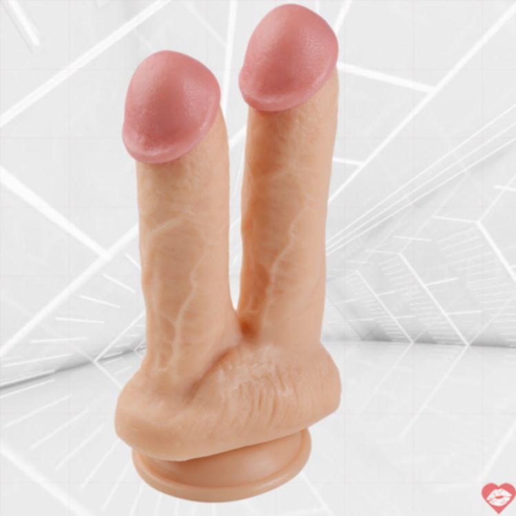 Dildo Double Penetration Hút Gân Siêu Thỏa 