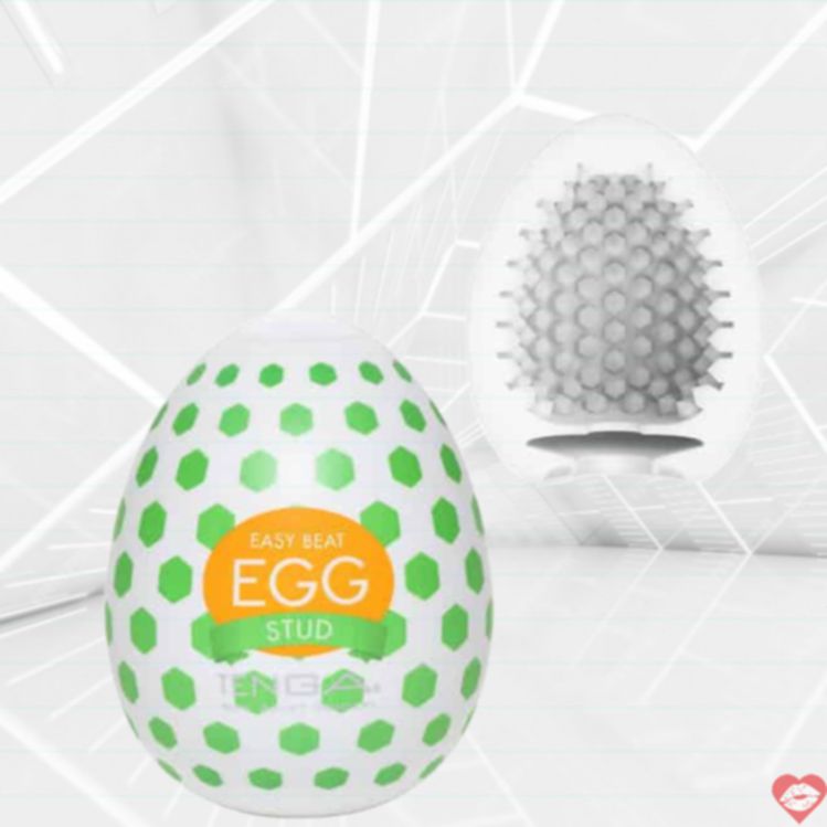 Tenga Egg Wonder Stud Trắng Siêu Siết Chặt