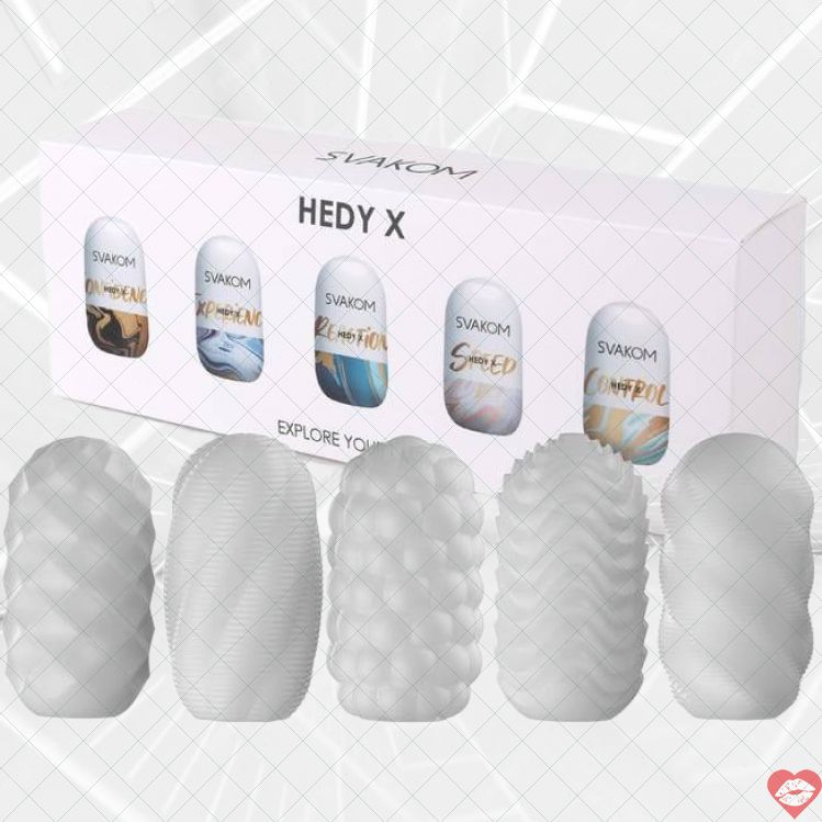 Svakom Hedy X 5PCS Masturbator Đa Rãnh Siêu Thực