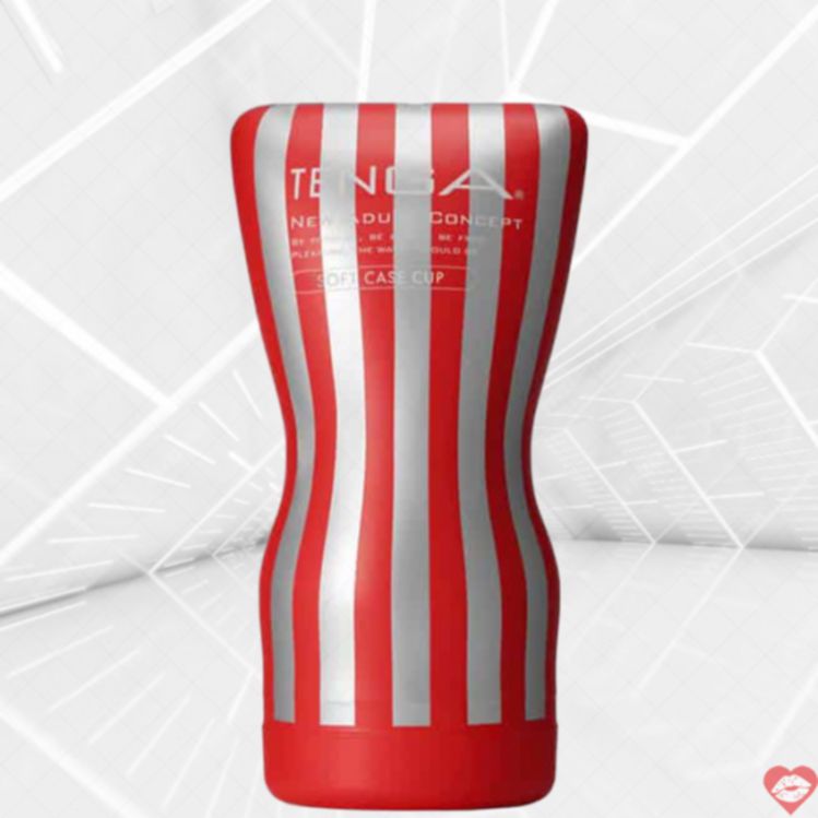 Tenga Soft Case Cup Đỏ Siết Điều Chỉnh