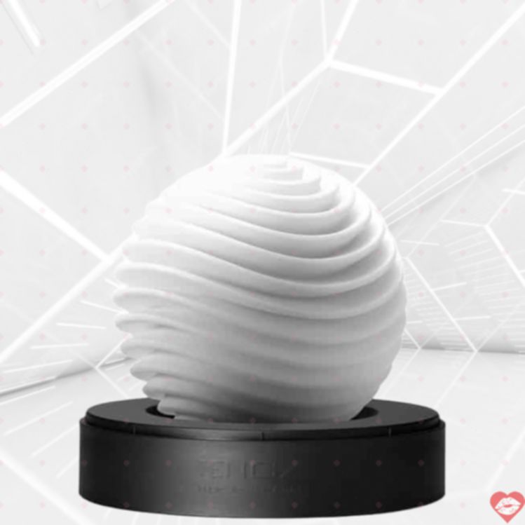 Tenga Geo Aqua Masturbator Trắng Geo Hút Mạnh