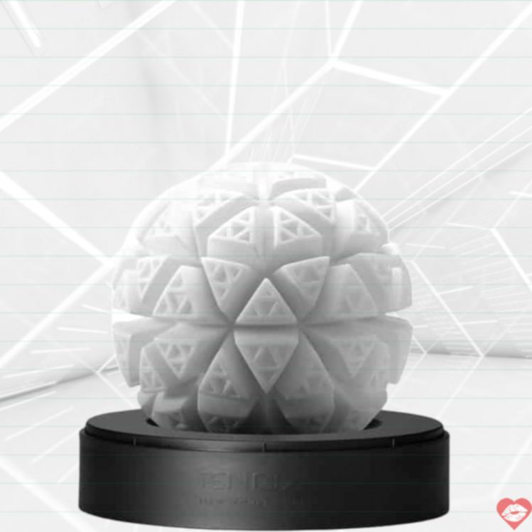 Tenga Geo Glacier mastubator trắng geo relief
