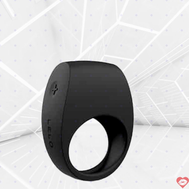 Lelo Tor 2 Vibro Ring Đen Silicone Erek Siêu Cứng
