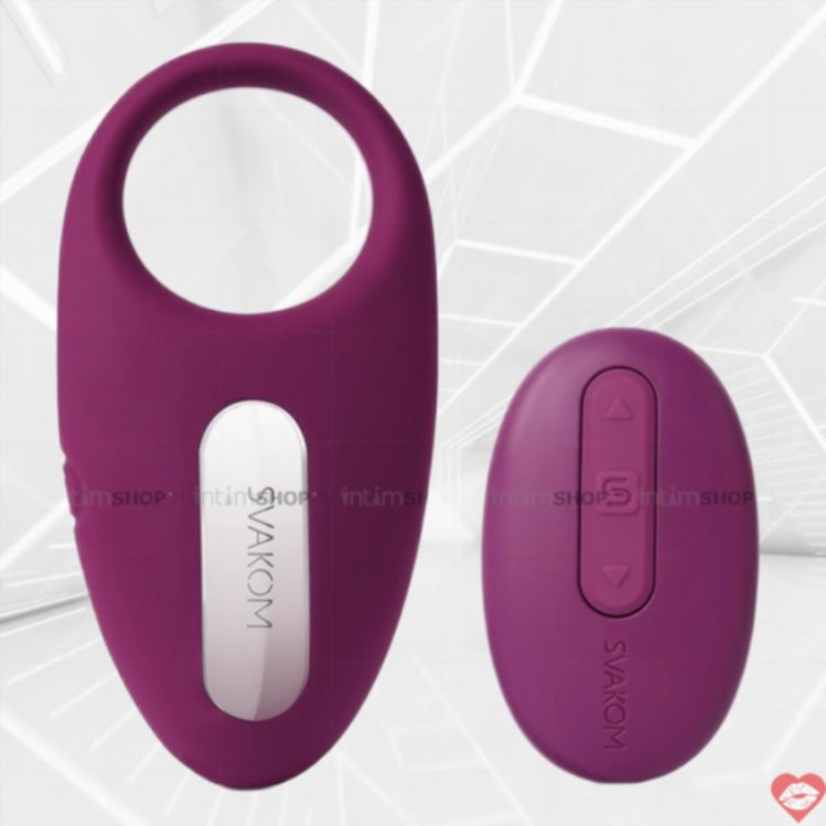 Svakom Winni Vòng Rung Tím Remote 3cm Siêu Mạnh