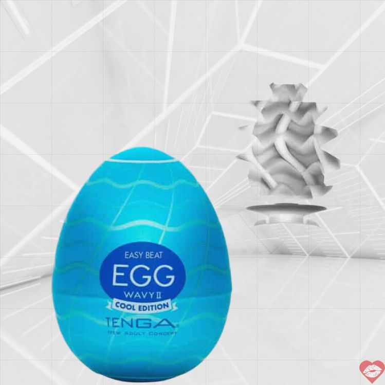 Tenga Egg Wavy Cool Trứng Rung Lạnh Thỏa Mãn