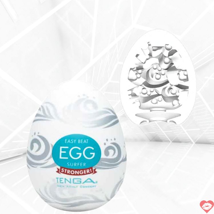 Tenga Egg Hard-Boiled Surfer Trứng Siêu Mịn Bền Bỉ