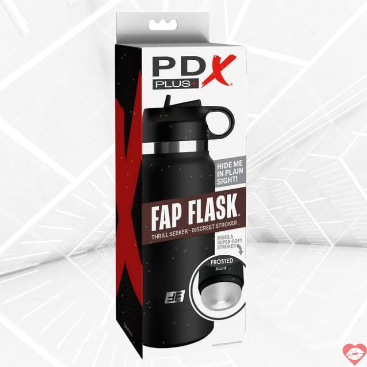 Masturbator PipeDream Fap Flask đen kín đáo sướng tay