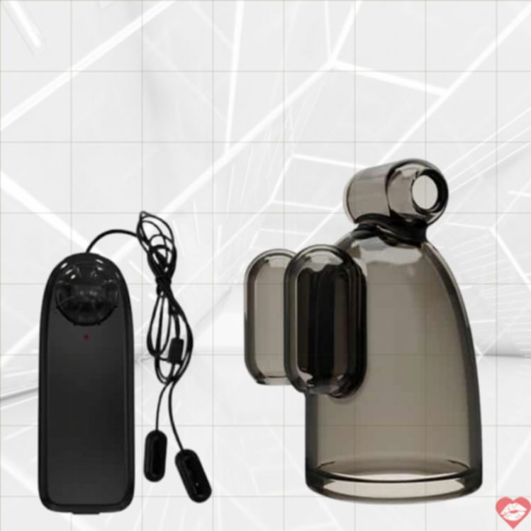 Baile Vibrating Crystal Cap III Đen Rung Đầu Siêu Mạnh