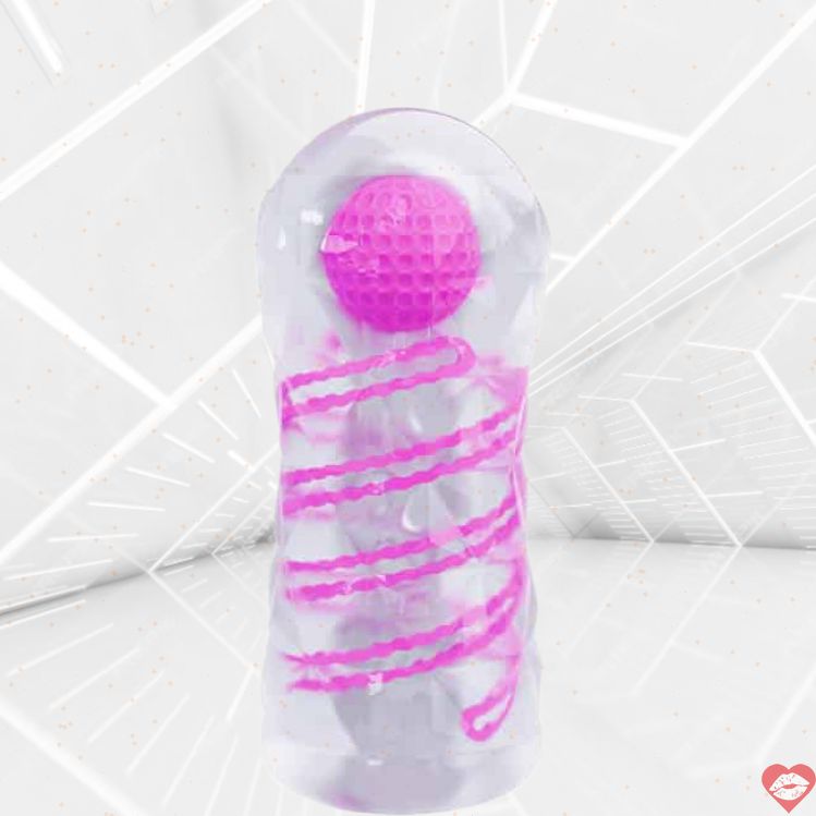 Pretty Love Masturbator Hồng Xoắn Ốc Bi Kích Thích