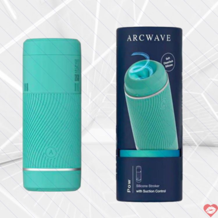 Arcwave Pow Masturbator Hút Siêu Mạnh Màu Xanh Mát