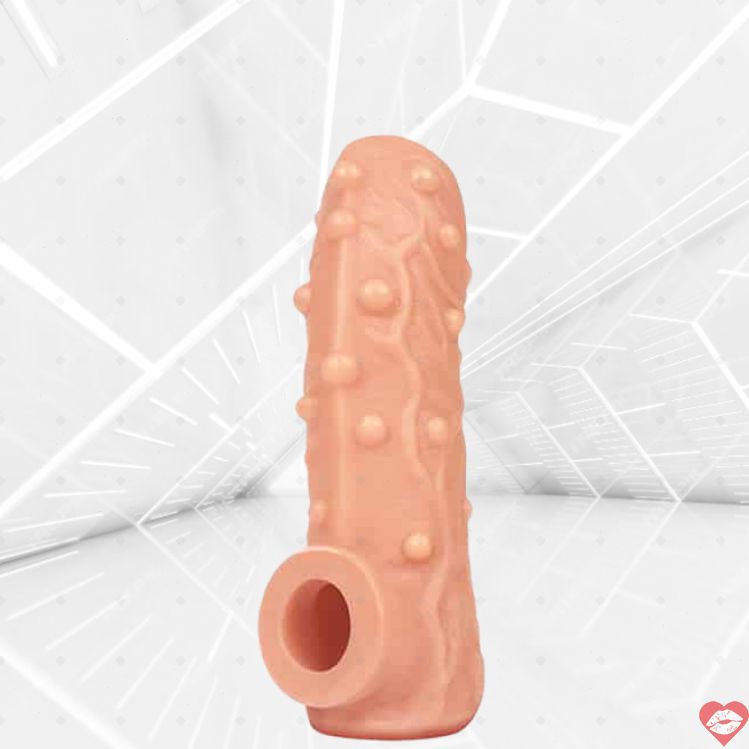 Kokos Nude Sleeve Lồn Mở Đầu Lớn Hút Bi 14cm