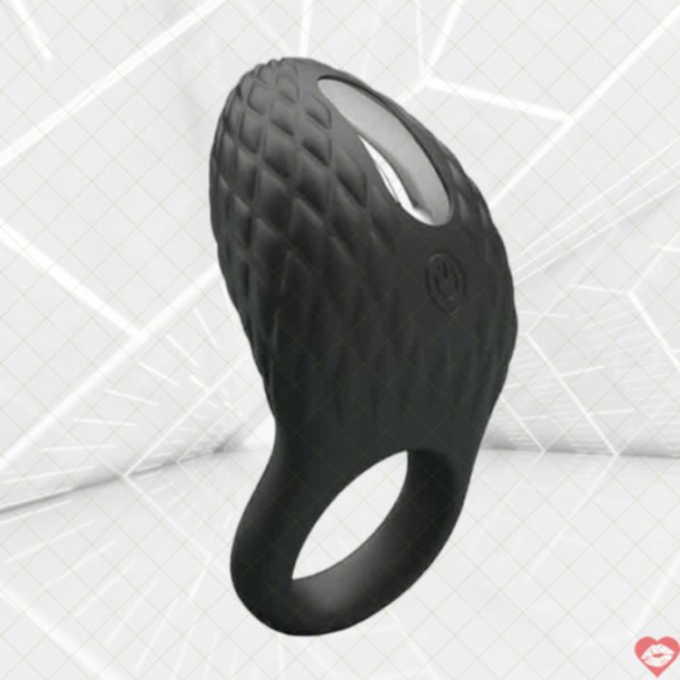 Vibro Ring Pretty Love Heloise Đen Kích Thích Đôi