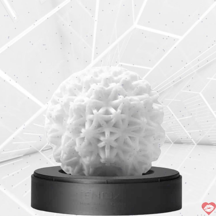 Masturbator Tenga Geo Coral Trắng Gợn Sóng