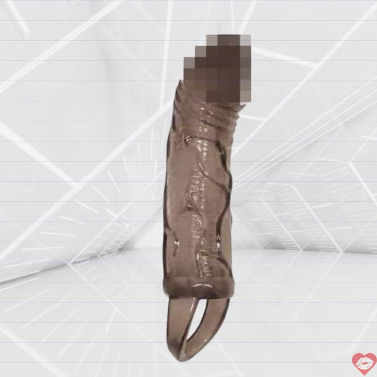 Pretty Love Man Extension Đen TPR 15cm Giữ Moshonka