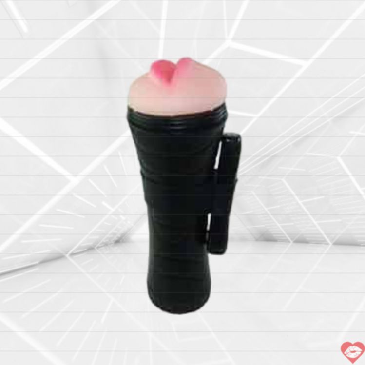 Masturbator Baile Pink Mouth Rung TPR 9cm