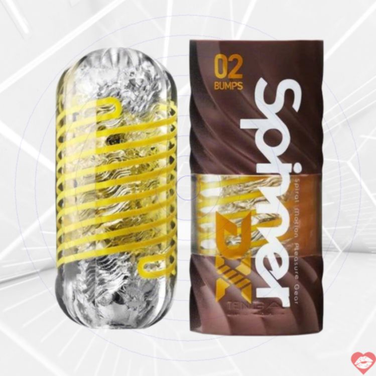 Tenga Spinner DX Bumps Vàng TPE 13cm Siêu Dày