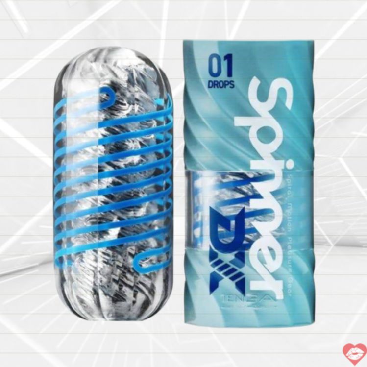 Tenga Spinner DX Drops Xanh 5.8cm Quay Mượt Đỉnh Cao 