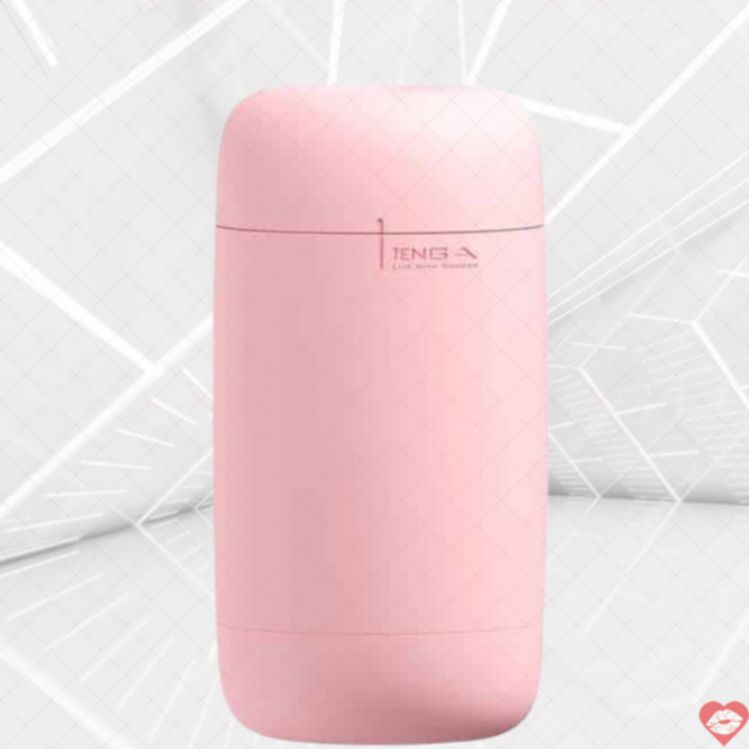 Tenga Puffy onahole hồng TPE mềm 16.5cm thủ dâm 