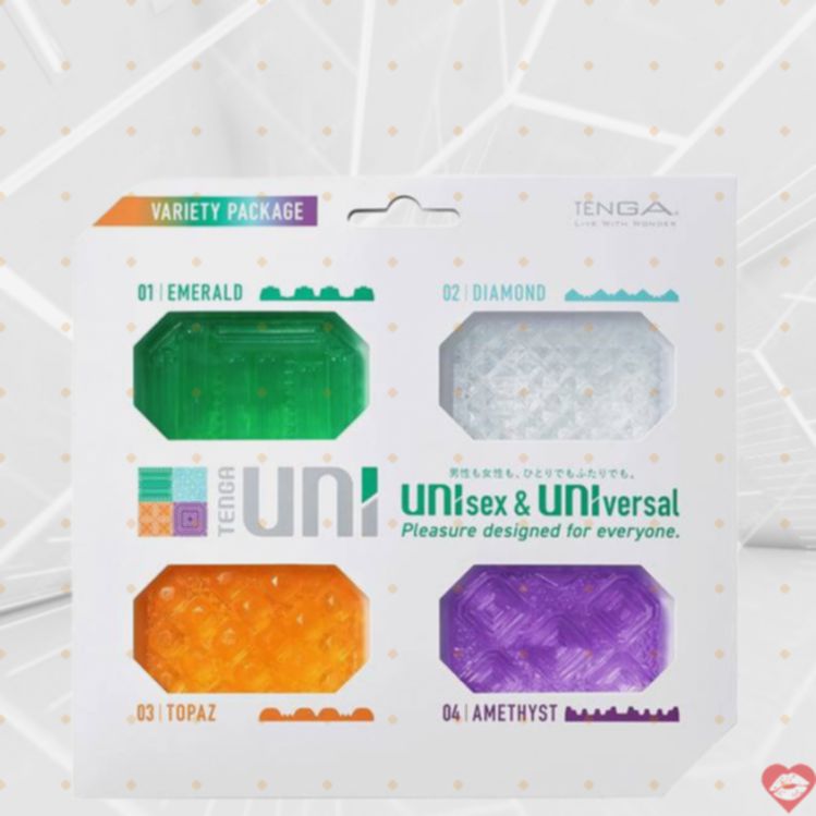 Tenga Uni Variety Pack 4pc Masturbator Cặp Đôi