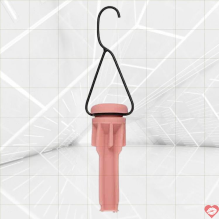 Fleshlight Hang Dry Holder Đen Kim Loại Treo Khô Nhanh