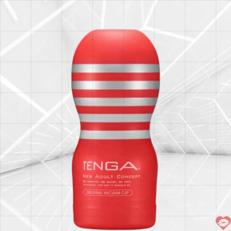 Tenga Vacuum Cup Đỏ Hút Siêu Mạnh 15.5cm