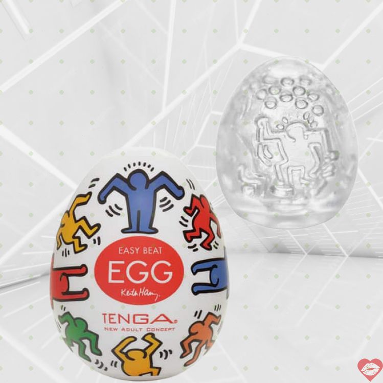 Tenga Egg Keith Haring Dance Trứng Siêu Mềm